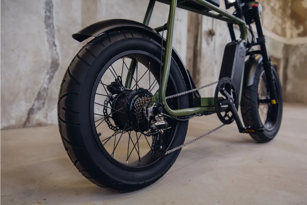 Spatbordenset all-weather voor & achter - E fatbike astonic 37 57  - AC00003